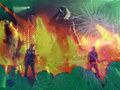 nightclub scene